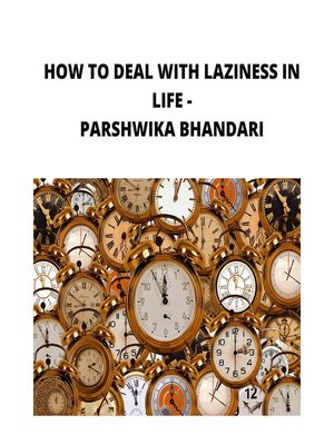 cover image of HOW TO DEAL WITH LAZINESS IN LIFE